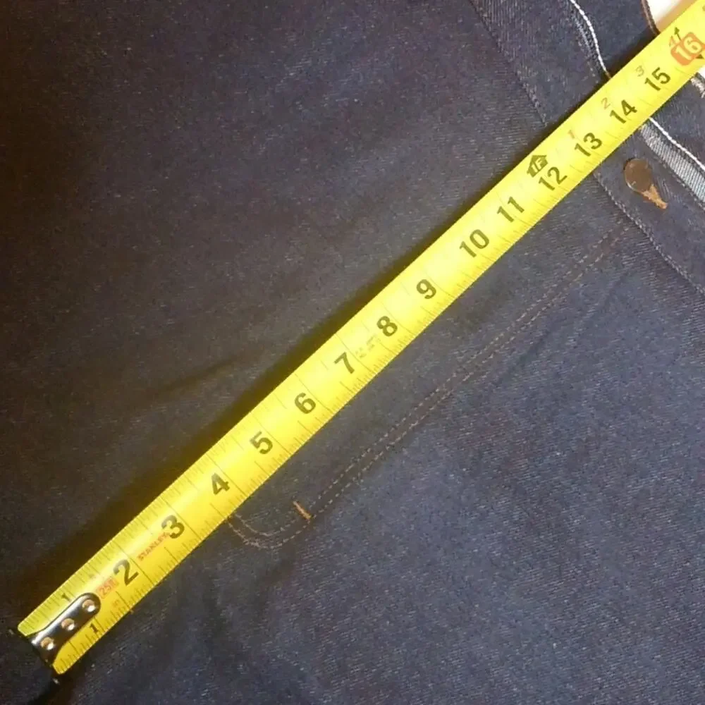 NWT Rustler Advantage Hard Working Extra Heavy Weight Denim Blue Jeans 42 X 32. - Picture 5 of 8